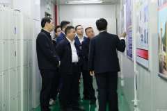 宜春市电子信息产业链招商小分队莅临开云在线登录官网-开云(中国)参观调研